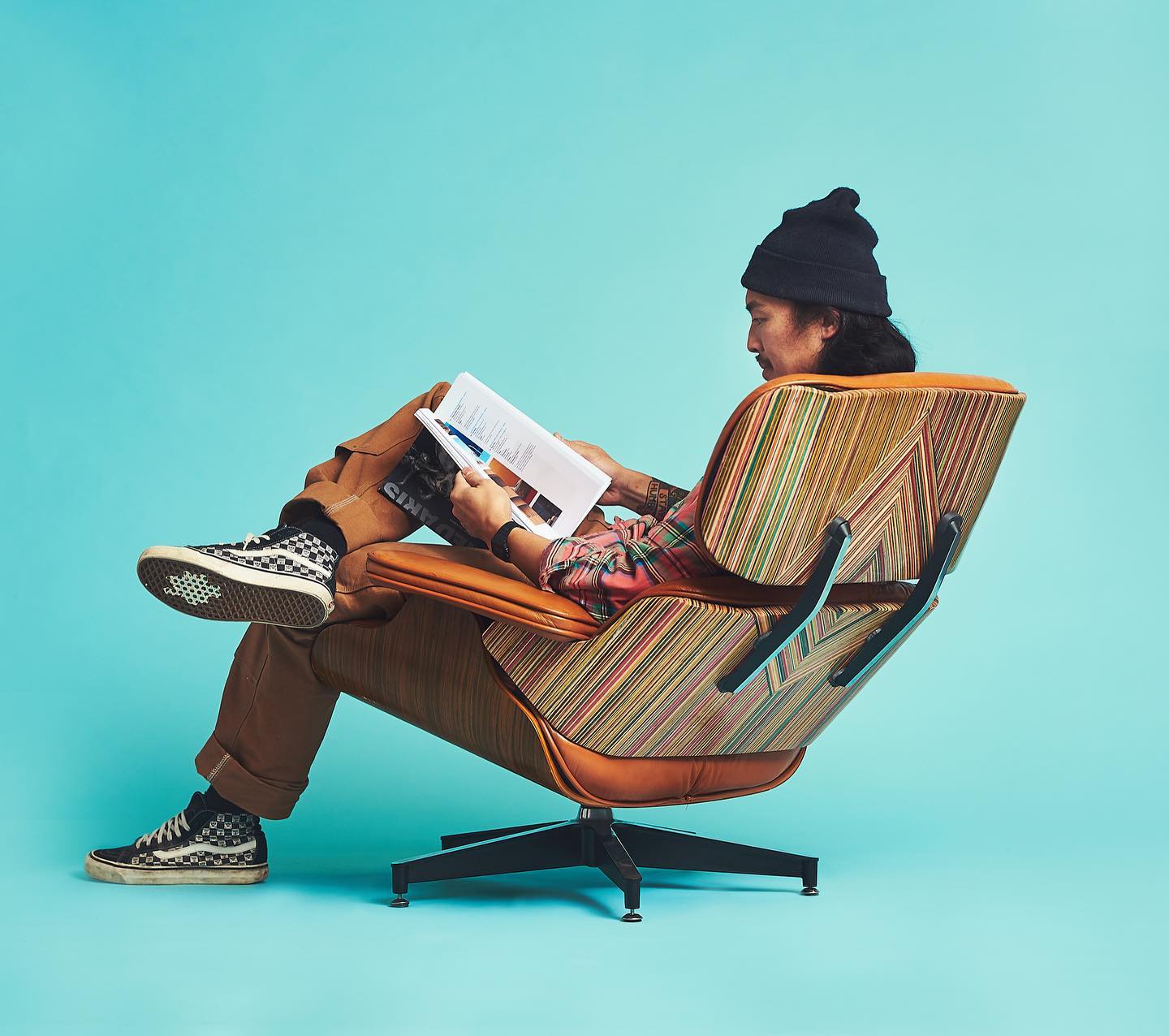 Herman Miller Eames Chair Canadian fabricator and skateboarder Andrew Szeto (Szetoszeto)
